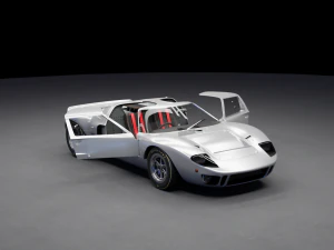 GT40 3D Model