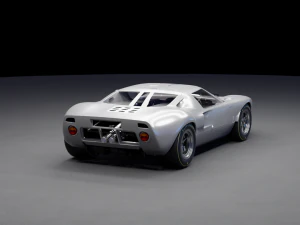 GT40 3D Model