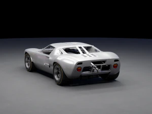 GT40 3D Model