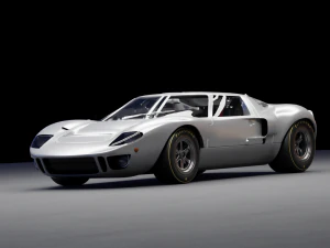 GT40 3D Model