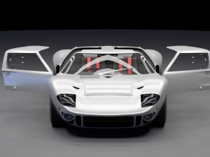 GT40 3D Model