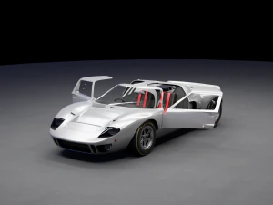 GT40 3D Model