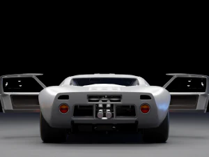 GT40 3D Model