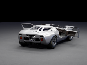 GT40 3D Model