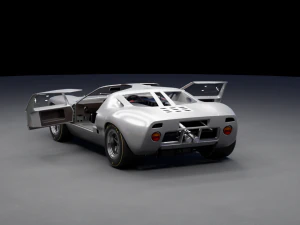 GT40 3D Model