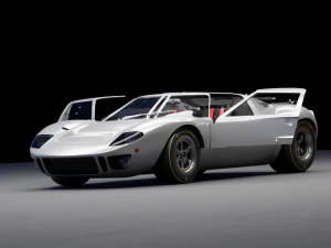 GT40 3D Model