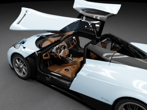HQ Car Spawner add-on for Blender - 104 Cars 3D Модель