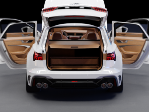 HQ Car Spawner add-on for Blender - 104 Cars 3D Модель