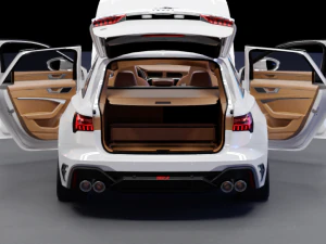 HQ Car Spawner add-on for Blender - 104 Cars 3D Model