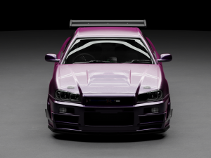 HQ Car Spawner add-on for Blender - 104 Cars 3D Модель