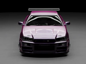 HQ Car Spawner add-on for Blender - 104 Cars 3D Model