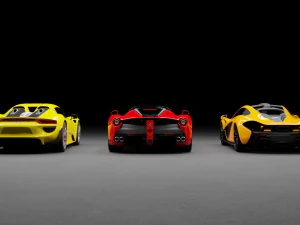 Holy Trinity Car Pack 3D Model