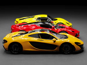 Holy Trinity Car Pack 3D Model