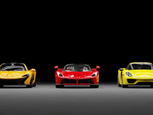 Holy Trinity Car Pack 3D Model