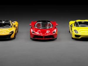 Holy Trinity Car Pack 3D Model
