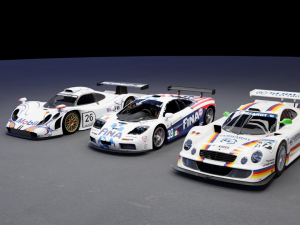 Holy Trinity 90s Car Pack Modelo 3D