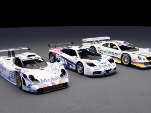 Holy Trinity 90s Car Pack Modelo 3D