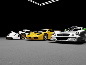 Holy Trinity 90s Car Pack Modelo 3D