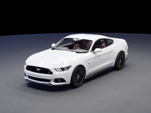 Mustang 3D मॉडल