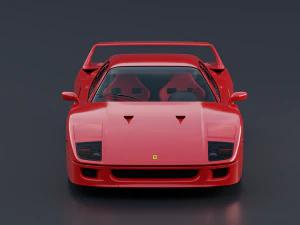 Ferrari F40 3D Model