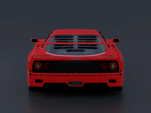 Ferrari F40 3D Model