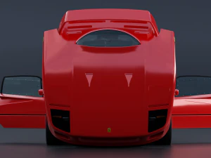 Ferrari F40 3D Model