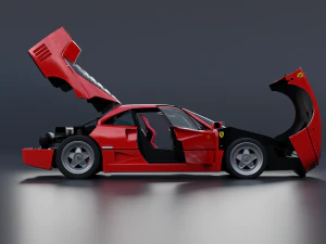 Ferrari F40 3D Model