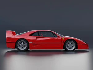 Ferrari F40 3D Model