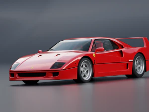 Ferrari F40 3D Model