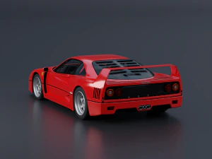 Ferrari F40 3D Model