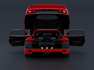 Ferrari F40 3D Model