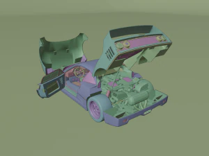 Ferrari F40 3D Model