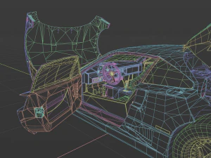 Ferrari F40 3D Model