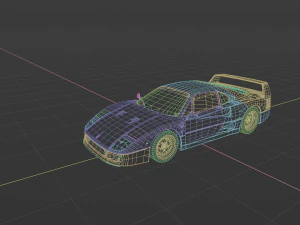 Ferrari F40 3D Model
