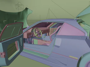 Ferrari F40 3D Model