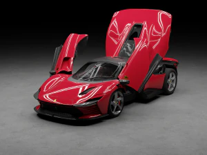 Ferrari Daytona SP3 3D Model