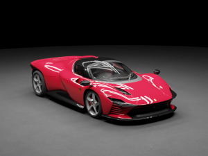 Ferrari Daytona SP3 Modello 3D
