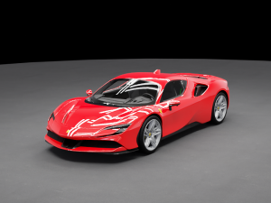 Ferrari SF90 Model 3D