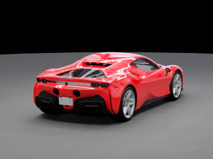 Ferrari SF90 3D Model