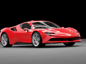 Ferrari SF90 3D Model
