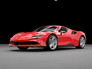 Ferrari SF90 3D Model
