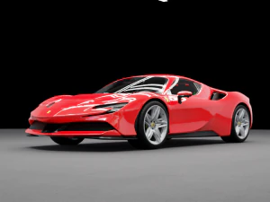 Ferrari SF90 3D Model