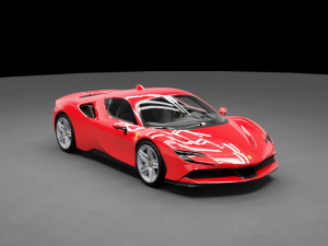 Ferrari SF90 3D Model