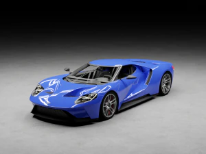 GT Supercar 3D Model
