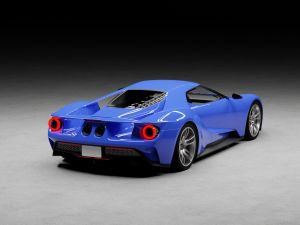 GT Supercar 3D Model