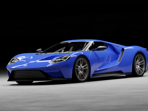 GT Supercar 3D Model