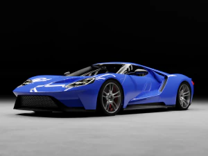 GT Supercar 3D Model