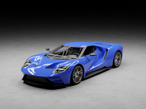 GT Supercar 3D Model