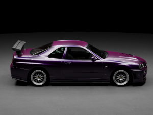 Nissan Skyline GTR R34 3D Модель