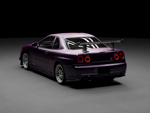 Nissan Skyline GTR R34 3D Модель